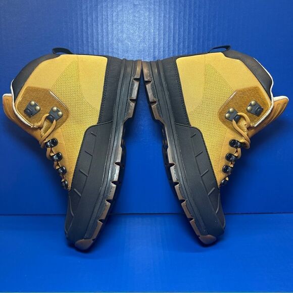 Timberland Mens Euro Hiker Jacquard Shell Toe Work Boots in Wheat 10.5 - Picture 6 of 9